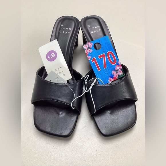 Women's A New Day Lindie Mule Heels Size 6.5 - Picture 2 of 6